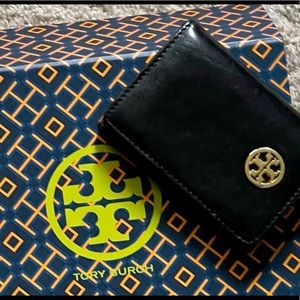 Tory Burch Black fold wallet
